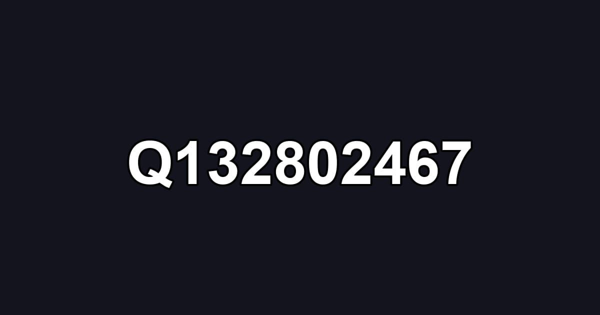 Q132802467