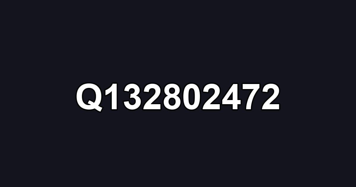 Q132802472
