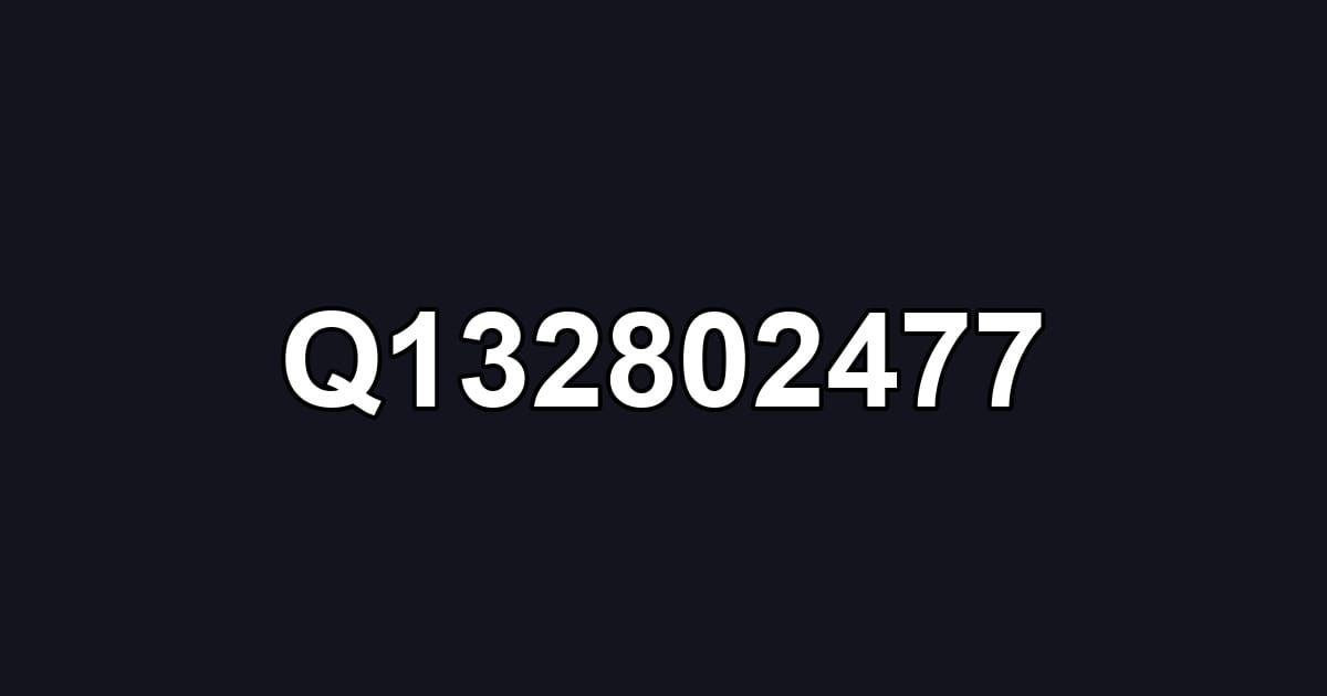 Q132802477