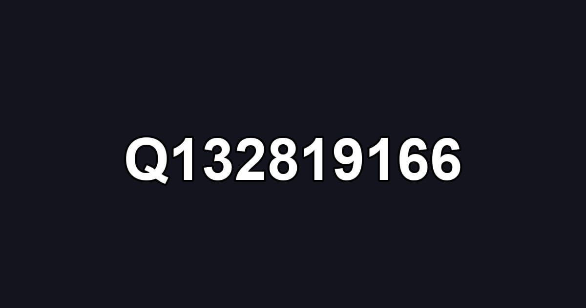 Q132819166