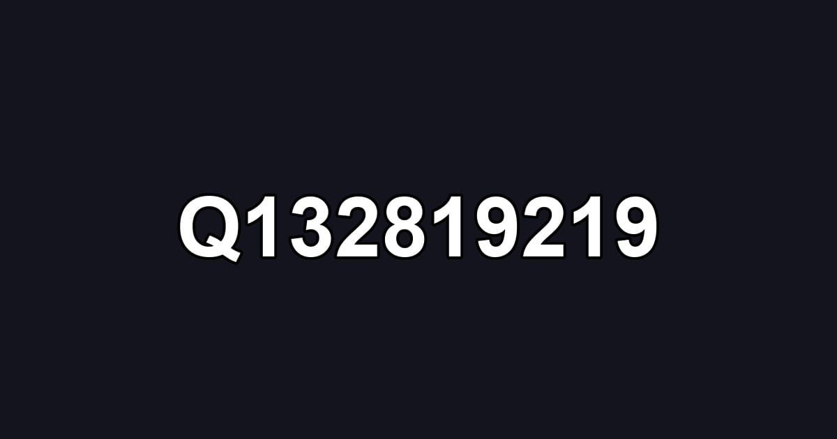 Q132819219