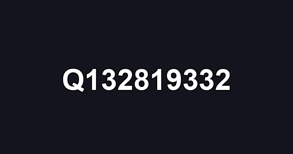 Q132819332