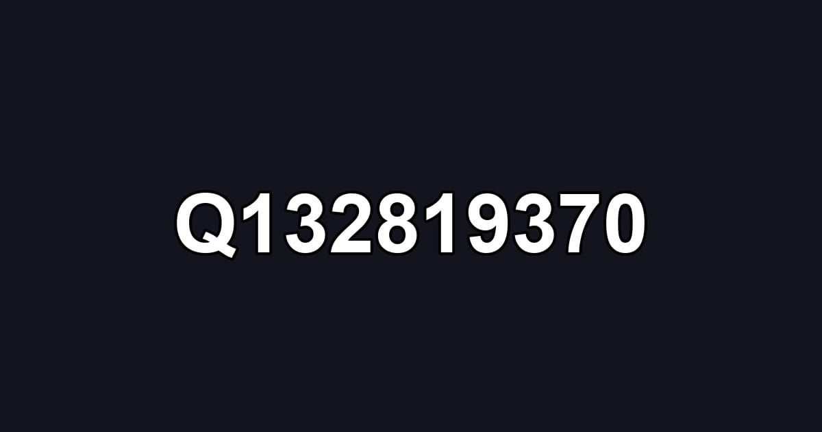 Q132819370