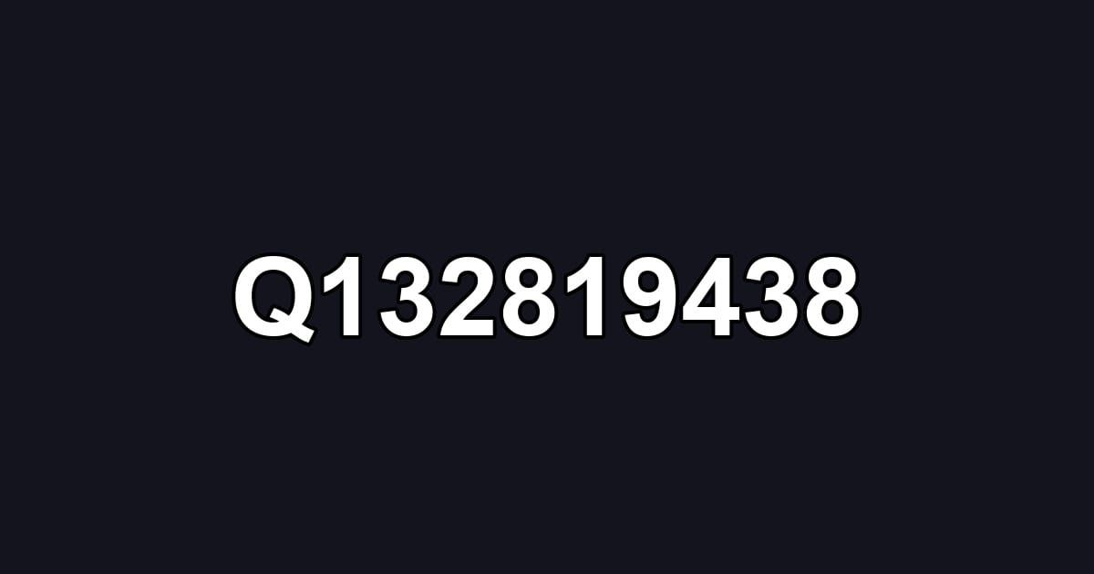 Q132819438