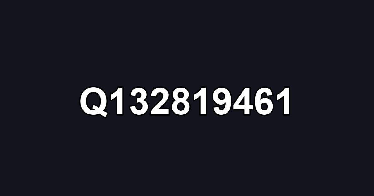 Q132819461