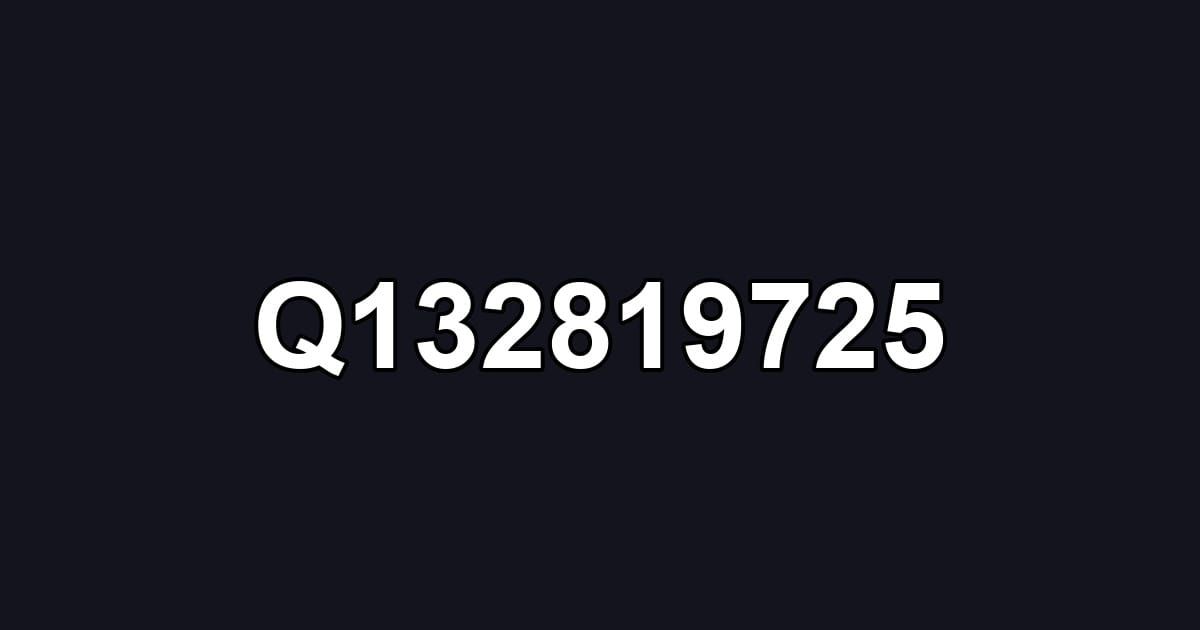 Q132819725