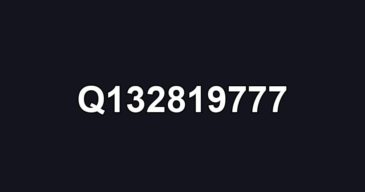 Q132819777