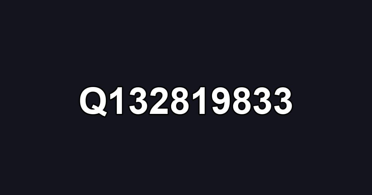Q132819833
