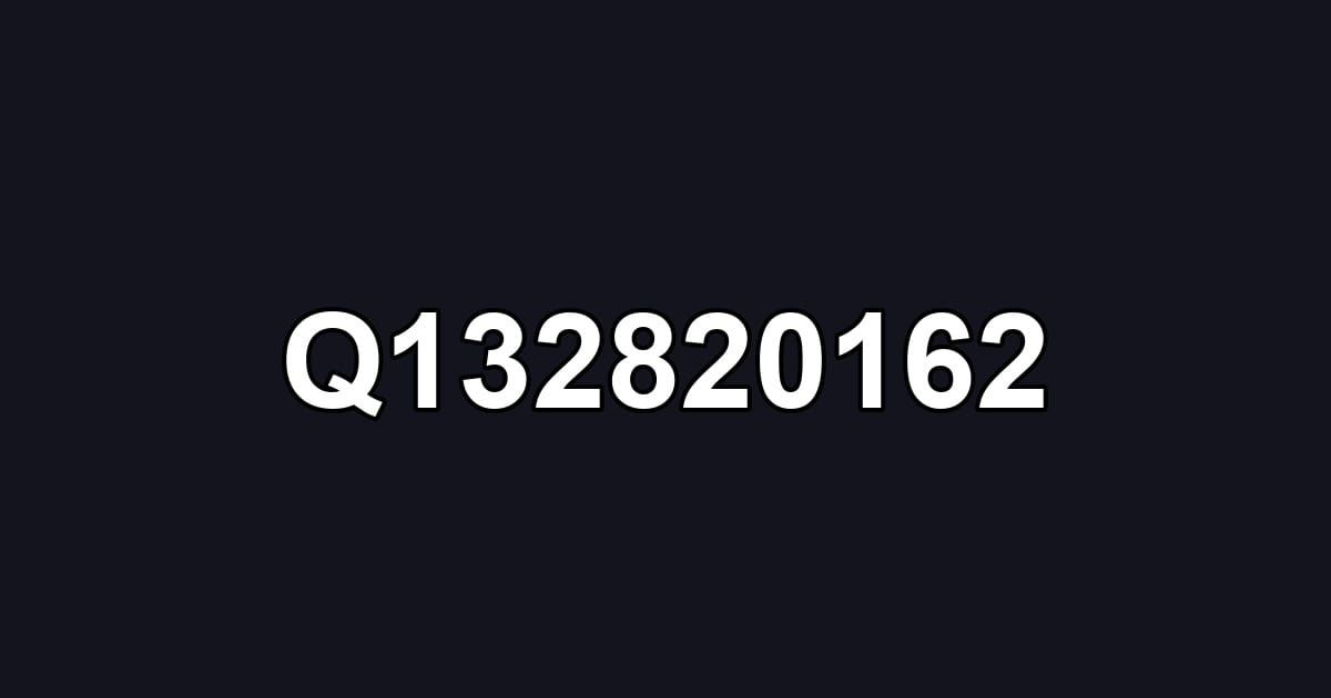 Q132820162