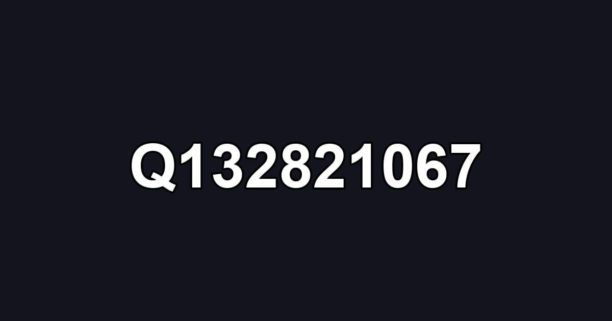 Q132821067