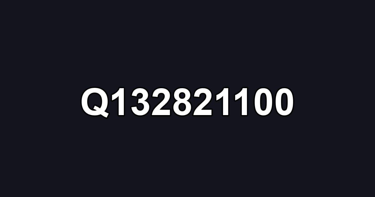 Q132821100