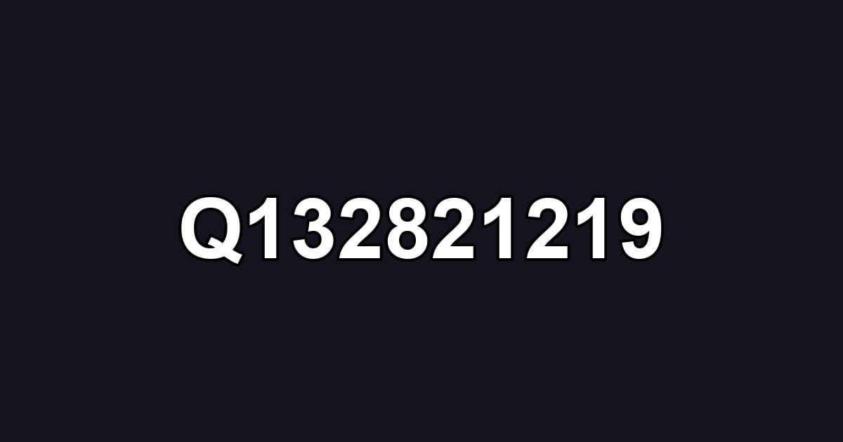 Q132821219