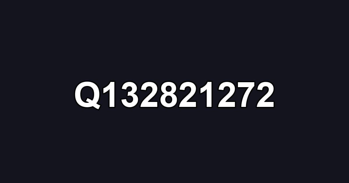 Q132821272