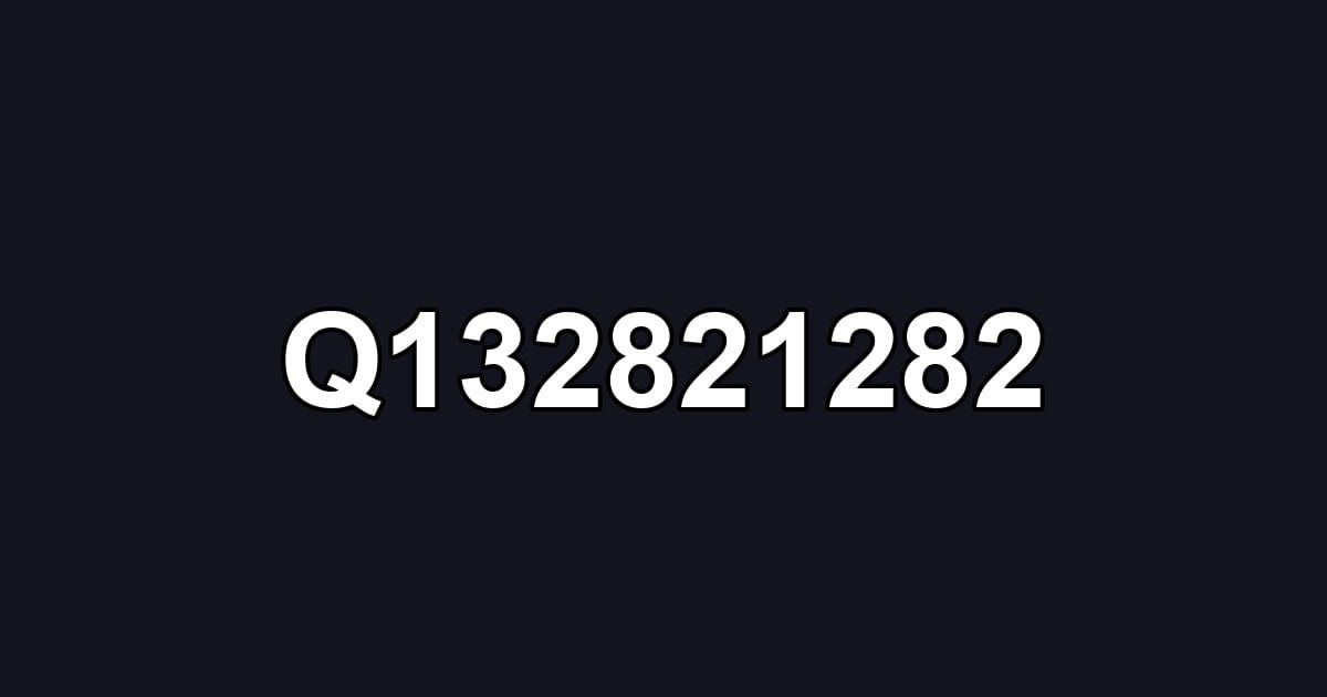 Q132821282