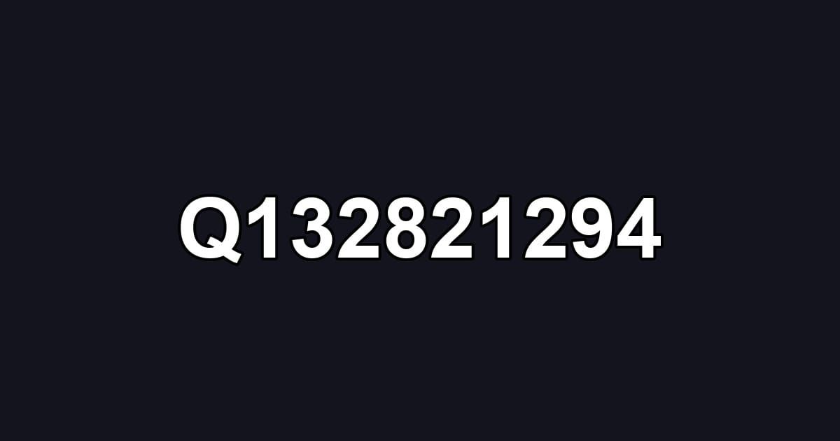 Q132821294