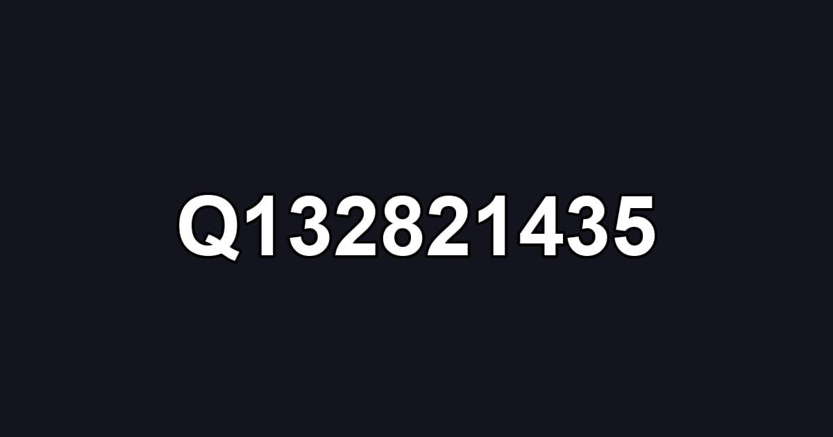 Q132821435