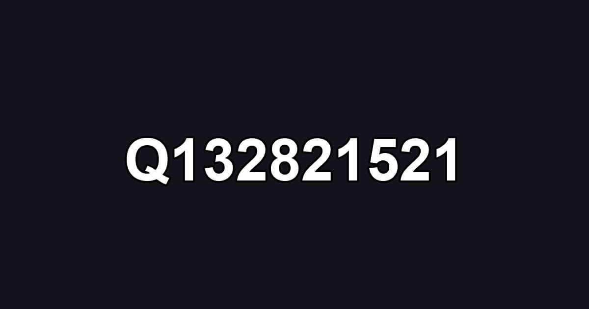 Q132821521