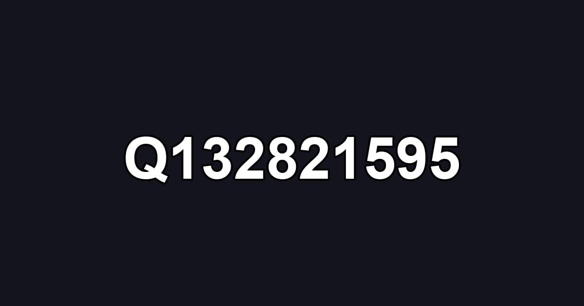 Q132821595