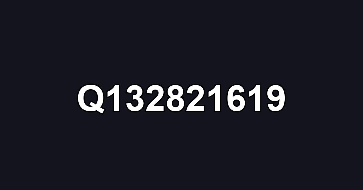 Q132821619