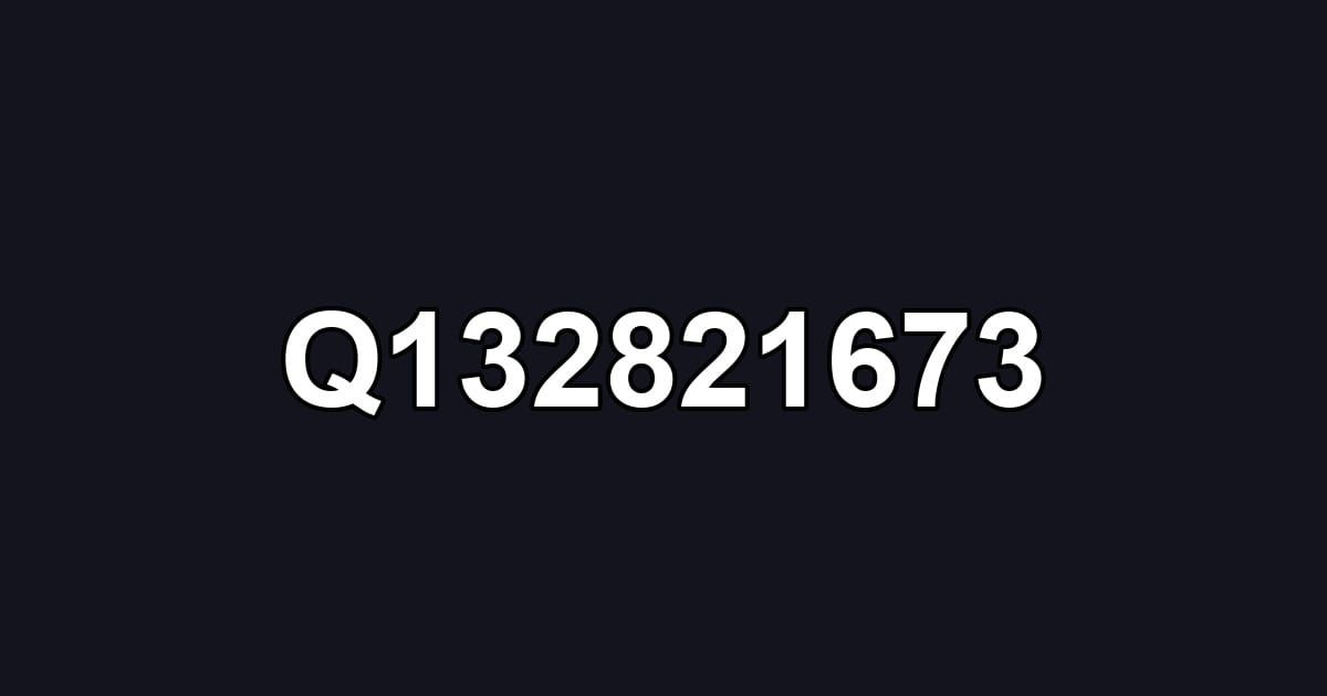 Q132821673