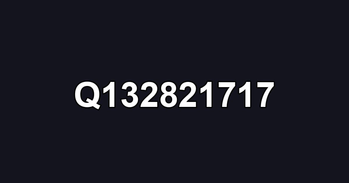 Q132821717
