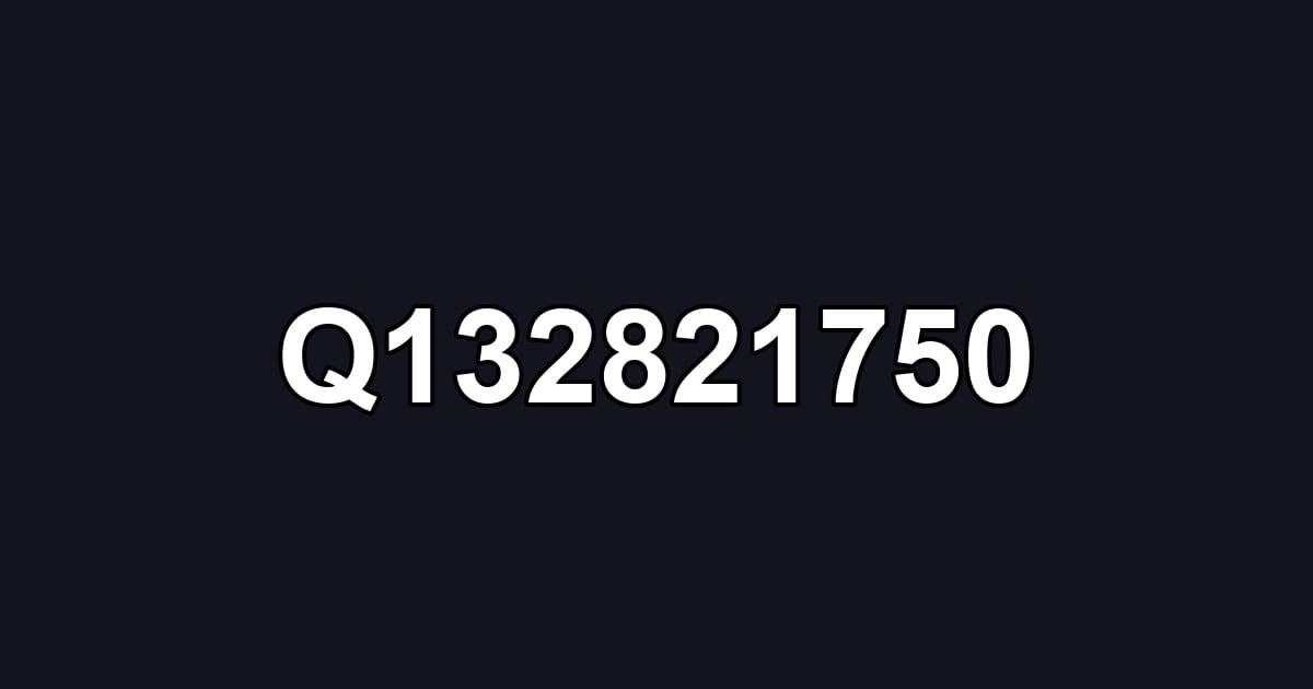 Q132821750