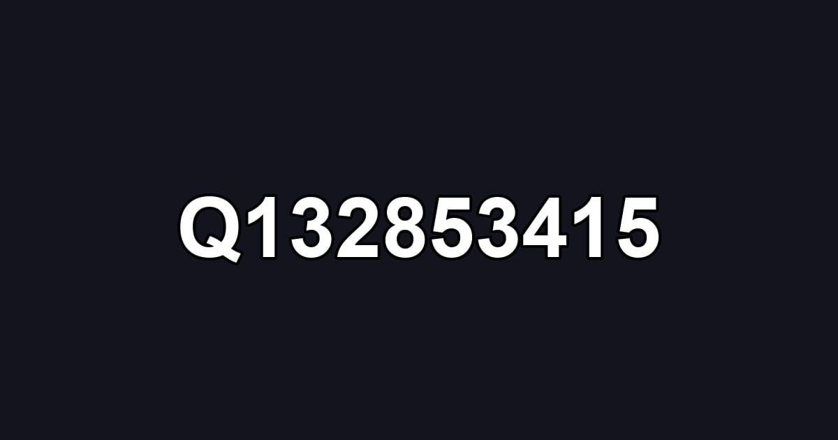 Q132853415