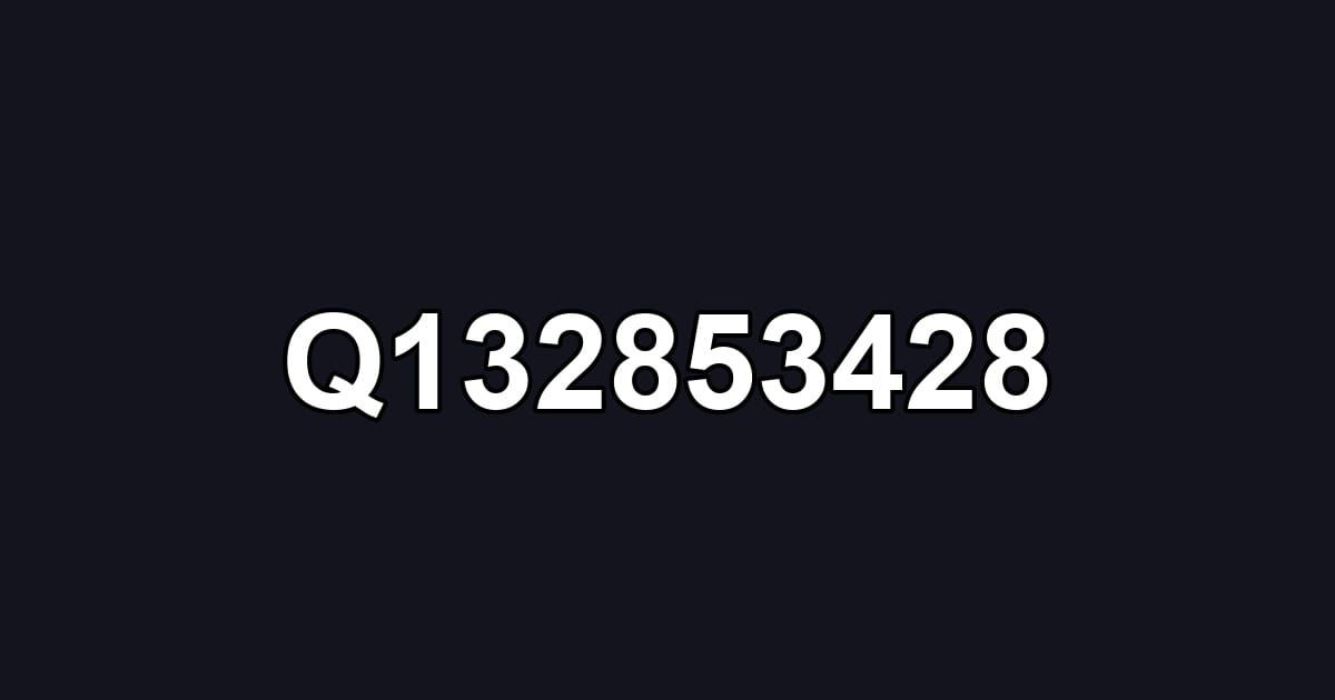 Q132853428