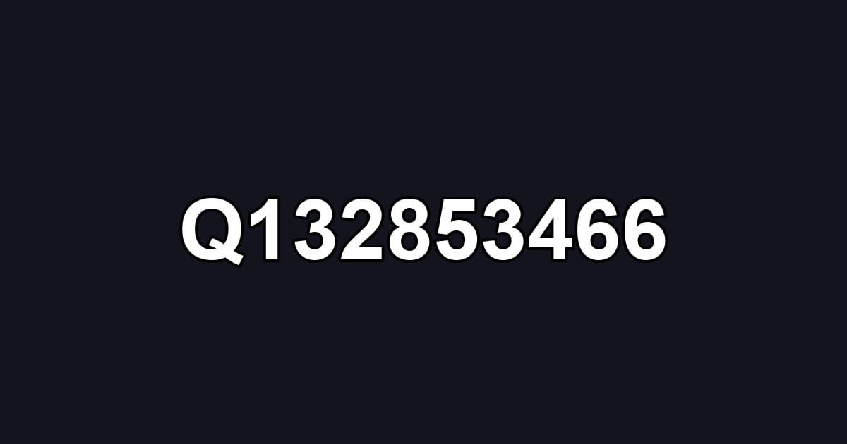Q132853466