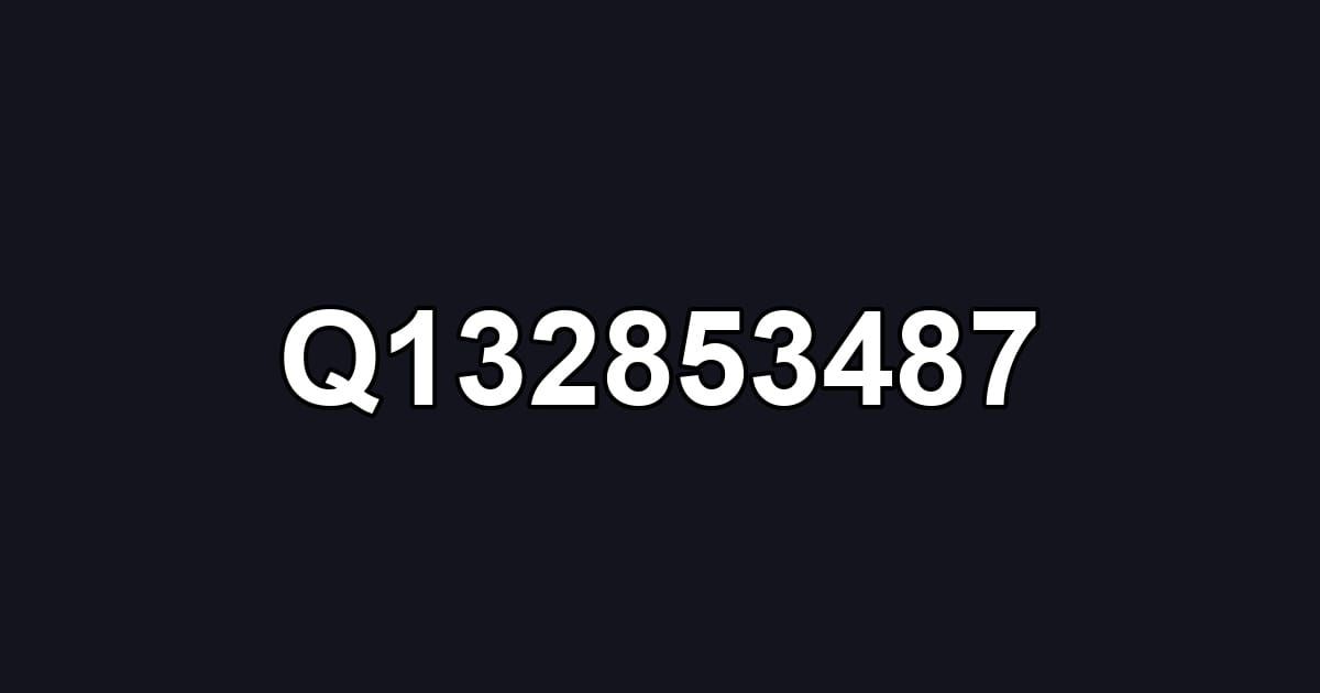 Q132853487