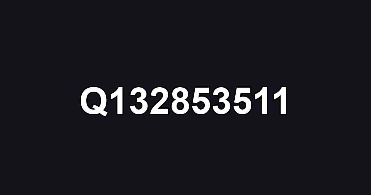 Q132853511