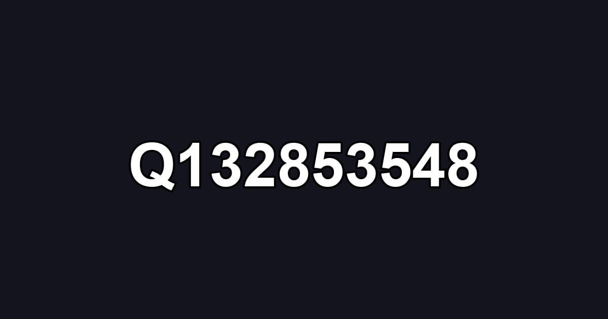 Q132853548