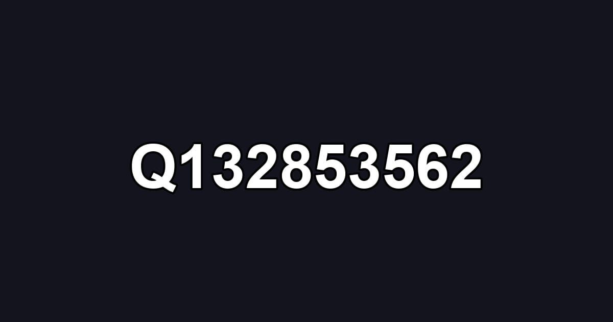Q132853562