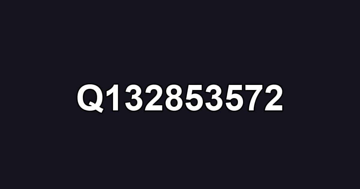 Q132853572