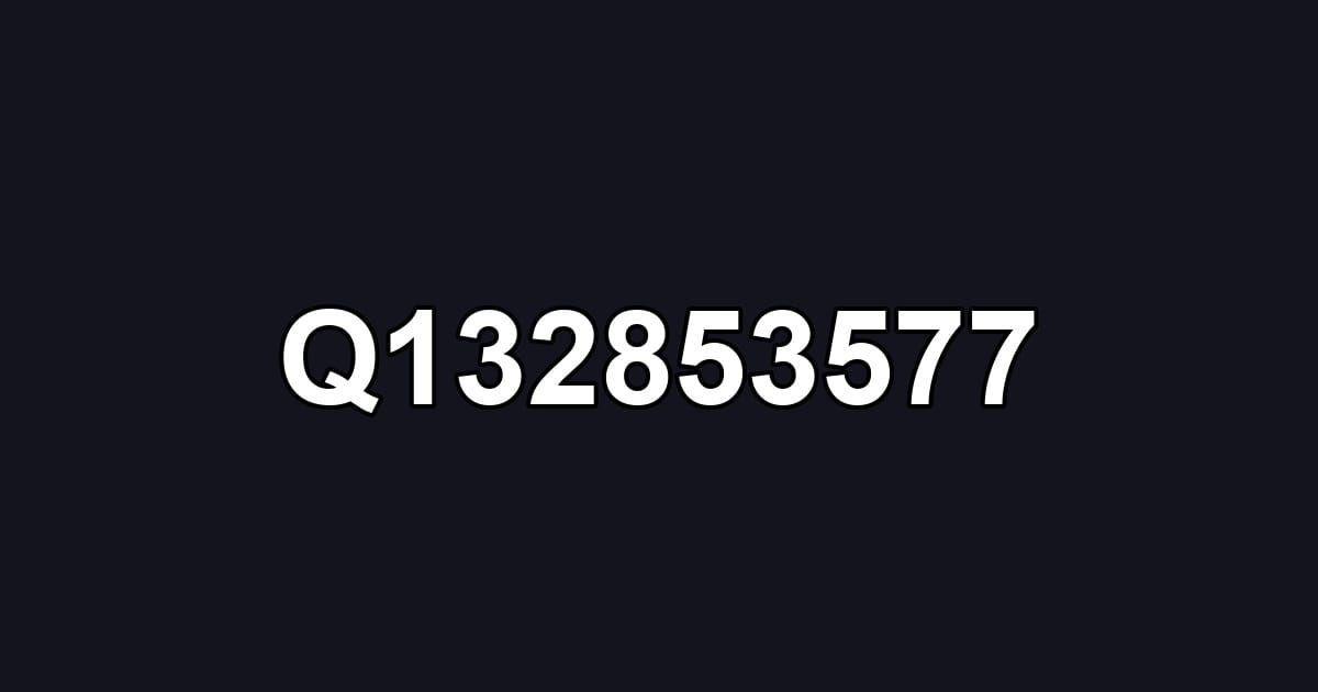 Q132853577