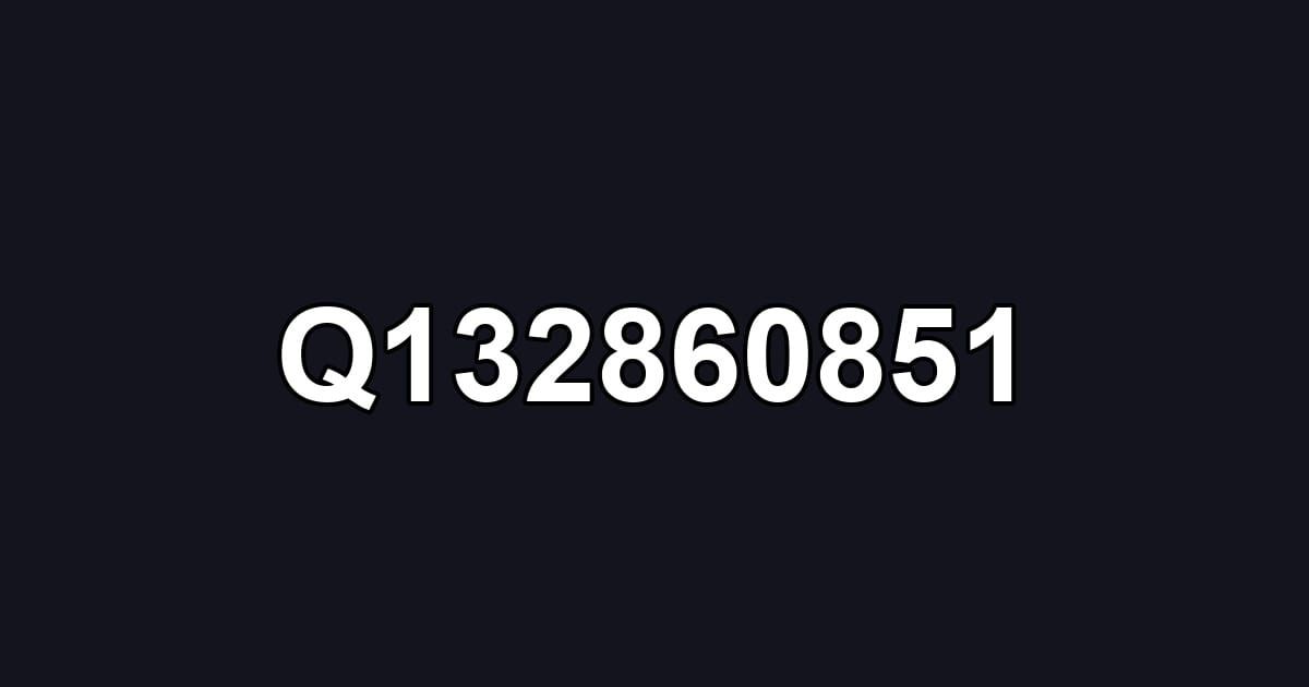 Q132860851