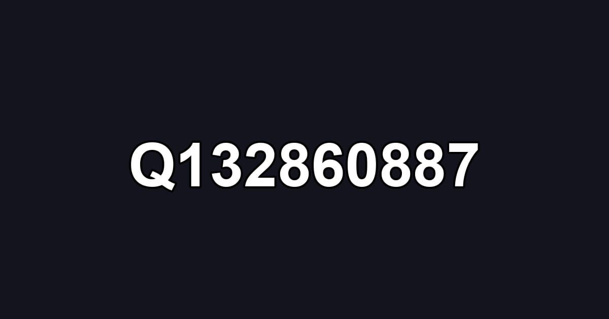 Q132860887
