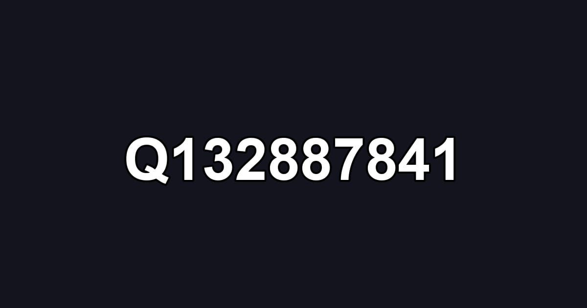 Q132887841