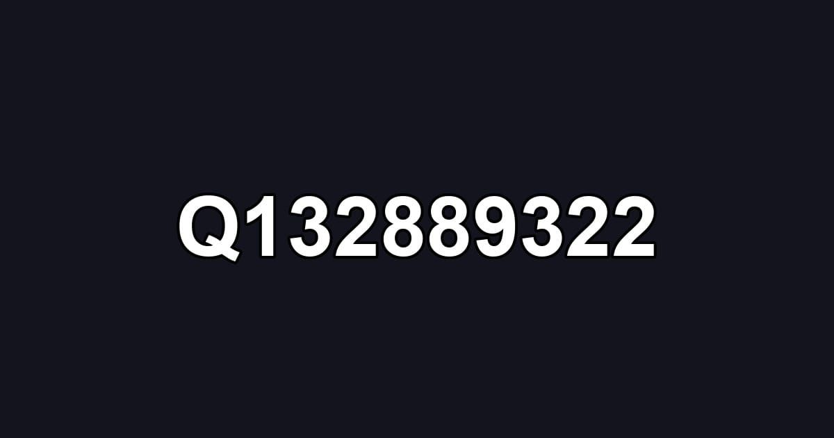Q132889322