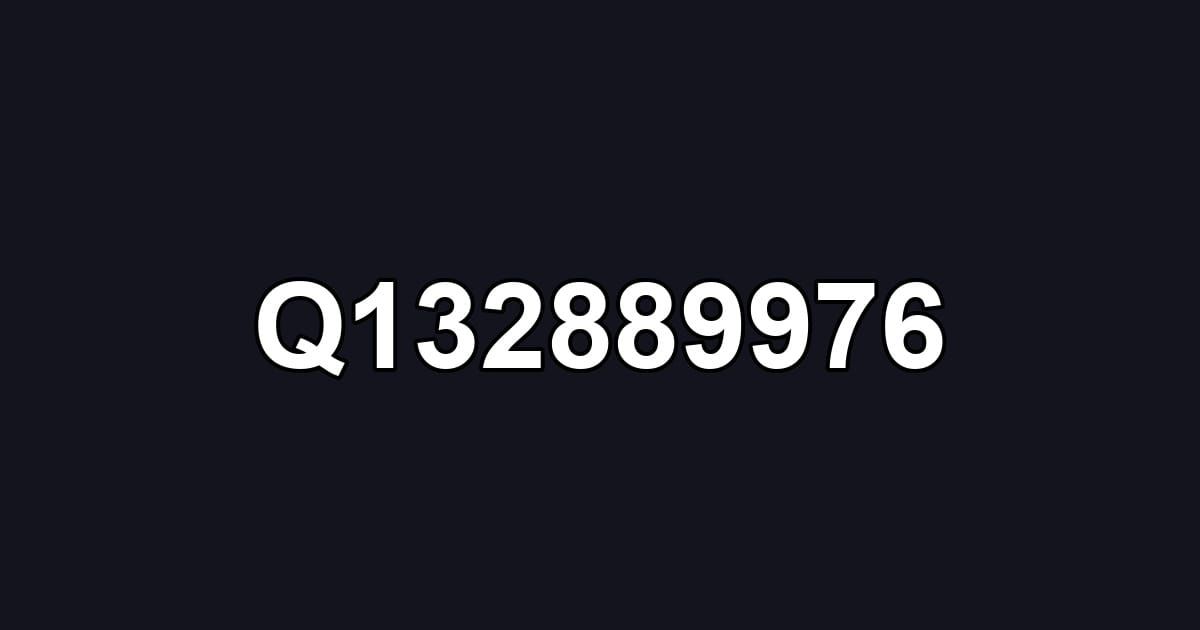 Q132889976