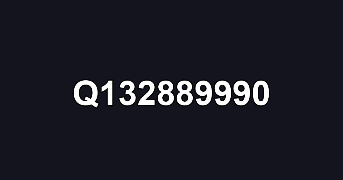 Q132889990