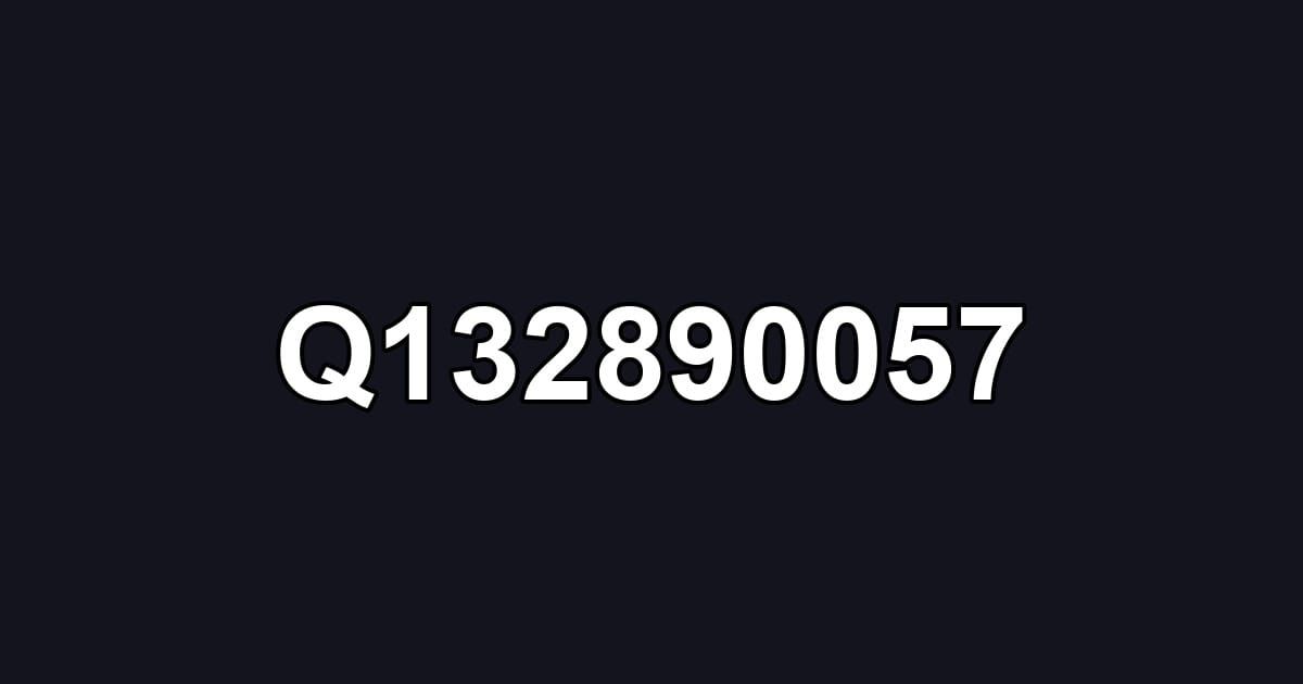 Q132890057
