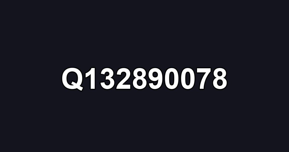 Q132890078