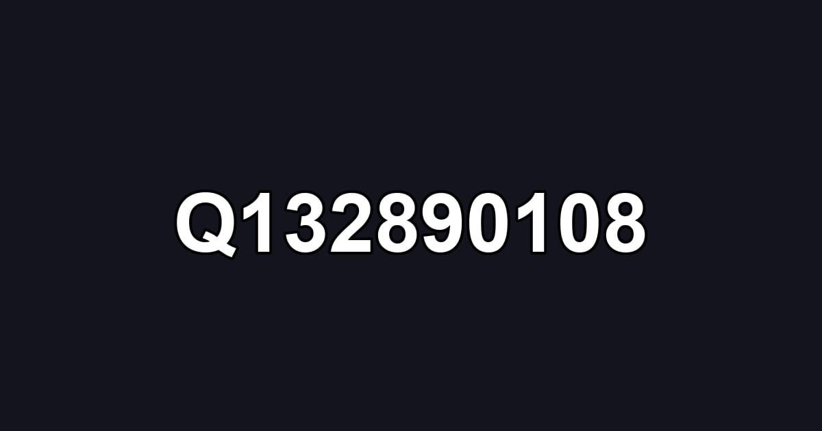 Q132890108