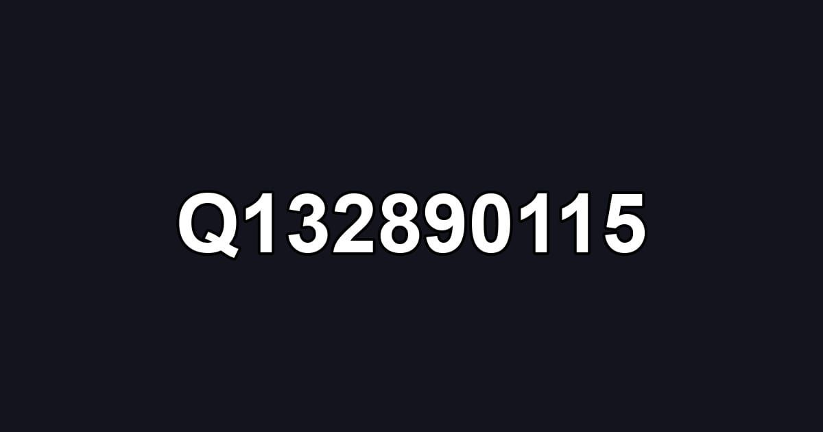 Q132890115
