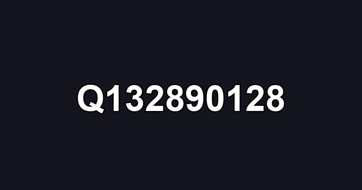 Q132890128