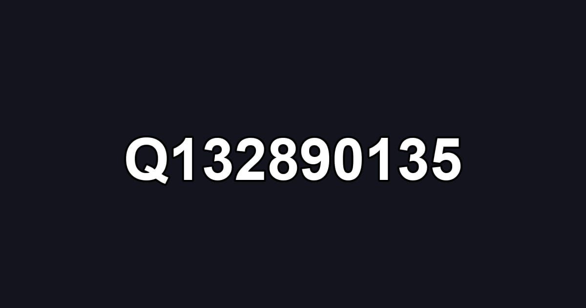 Q132890135