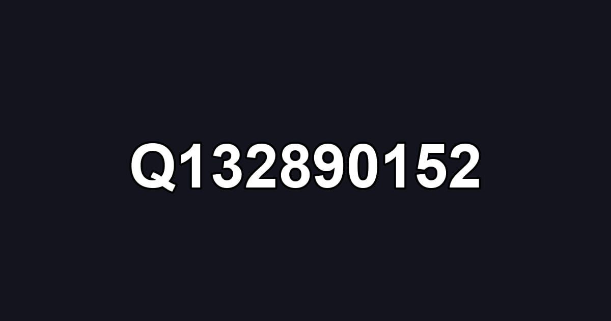 Q132890152