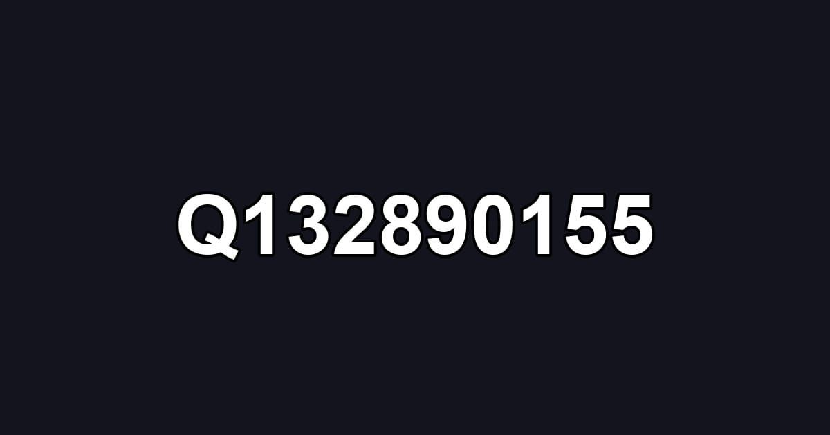 Q132890155