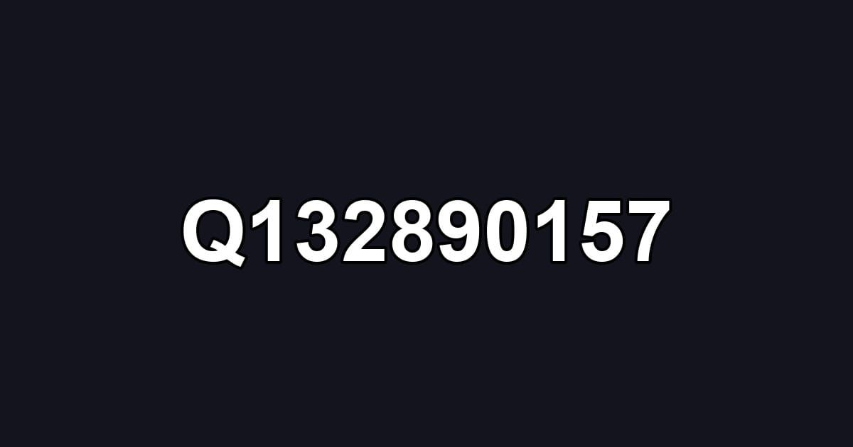 Q132890157